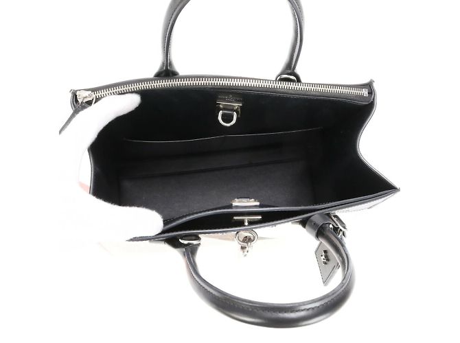 Borsa City Steamer MM Monogramma Louis Vuitton Marrone Bianco - vista 9