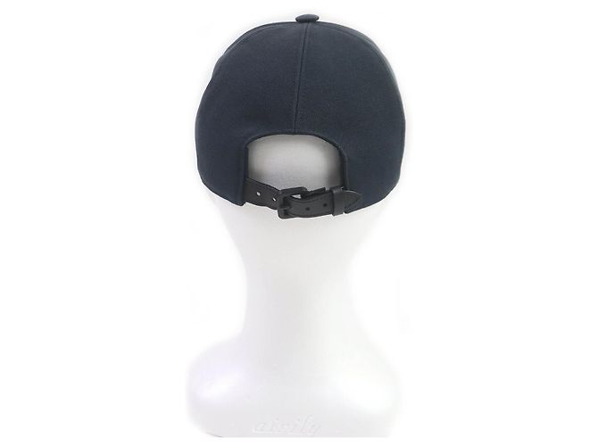 Cappello Aerogram in cotone Newsboy Louis Vuitton M77125 Blu - vista 4