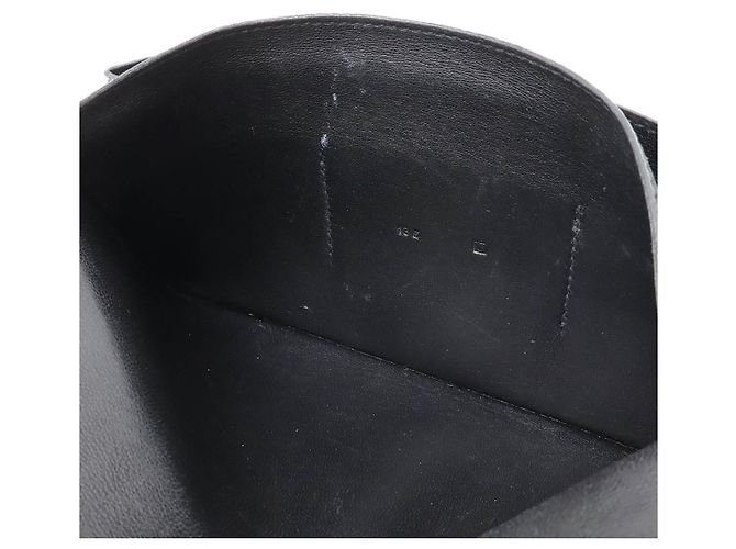 Portafoglio in pelle Hermès Dogon Duo GM nero - vista 6