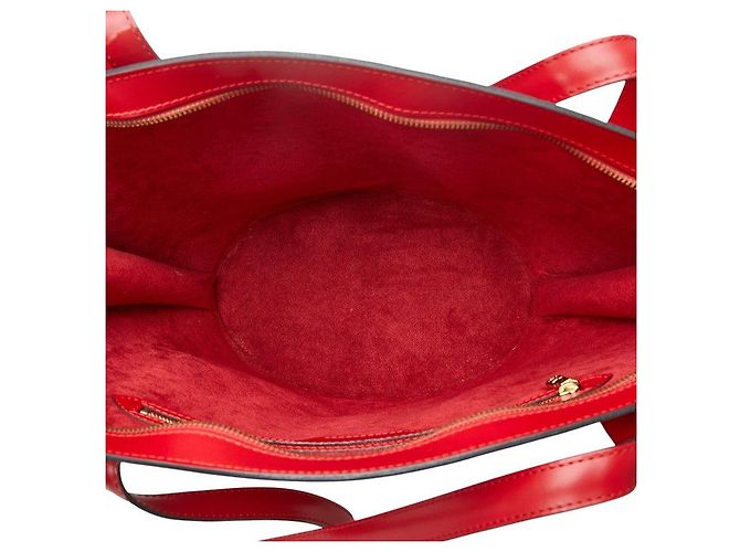 Saint Jacques Louis Vuitton Epi-Leder Schultertasche Rot - Ansicht 6