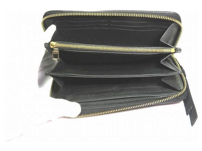 Louis Vuitton Monogram Zippy Wallet M80481 Black - view 2