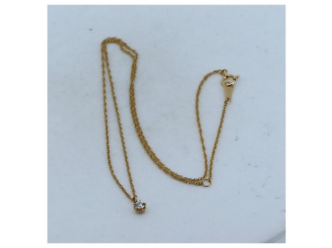 Autre Marque Collana in diamante Au750 agete D'oro - vista 2