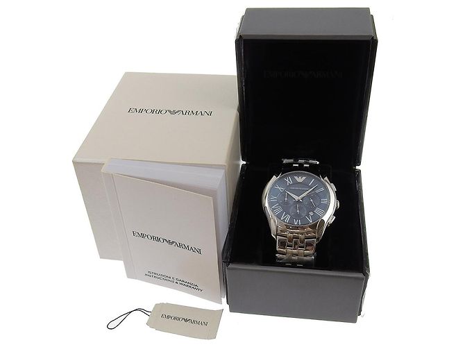 Relógio de quartzo em aço inoxidável Emporio Armani AR1787 - vista 7