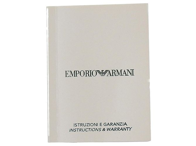 Relógio de quartzo em aço inoxidável Emporio Armani AR1787 - vista 8