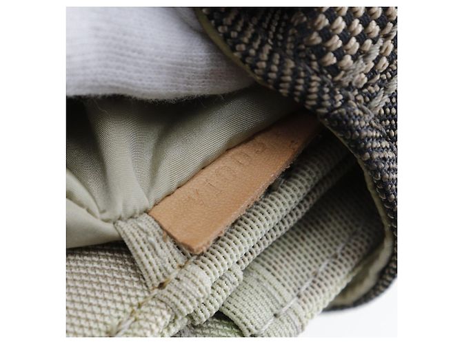 Borsa a tracolla in tela Damier Geant Louis Vuitton M93030 Marrone - vista 18