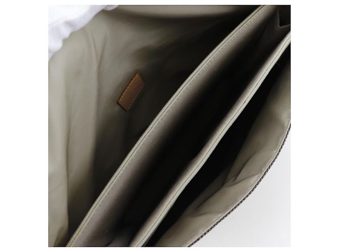 Borsa a tracolla in tela Damier Geant Louis Vuitton M93030 Marrone - vista 6