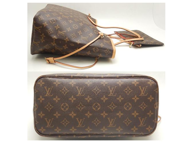 Tote Louis Vuitton Monogram Neverfull MM M46987 Rose - vue 4