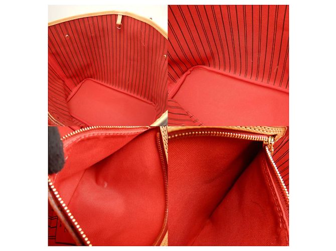 Tote Louis Vuitton Monogram Neverfull MM M46987 Rose - vue 9