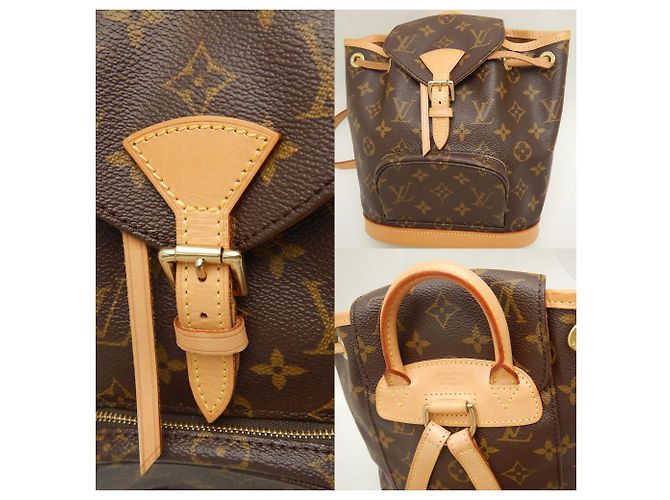 Louis Vuitton Mini Montsouris Backpack M51137 Brown - view 5