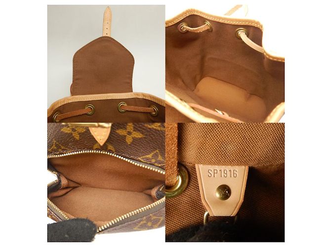 Louis Vuitton Mini Montsouris Backpack M51137 Brown - view 9