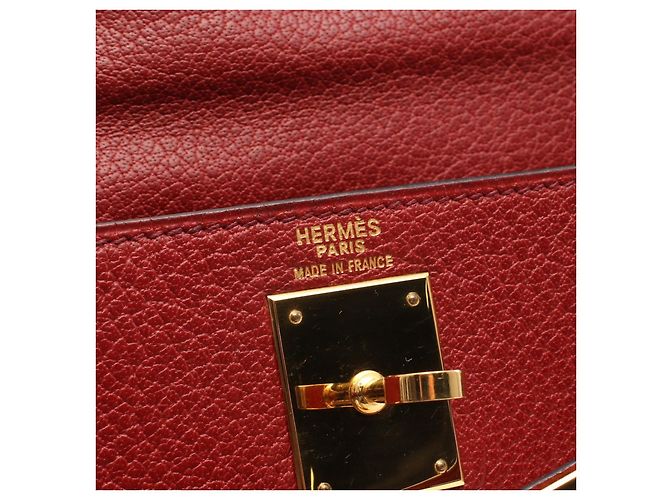 Hermès Mochila Hermes Kelly Ado GM Vermelha Vermelho - vista 4