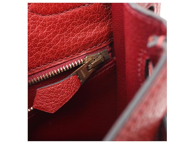 Hermès Mochila Hermes Kelly Ado GM Vermelha Vermelho - vista 6