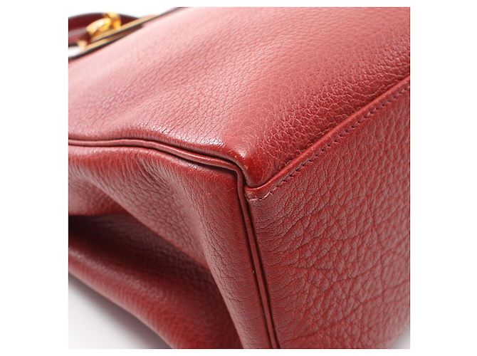 Hermès Mochila Hermes Kelly Ado GM Vermelha Vermelho - vista 7