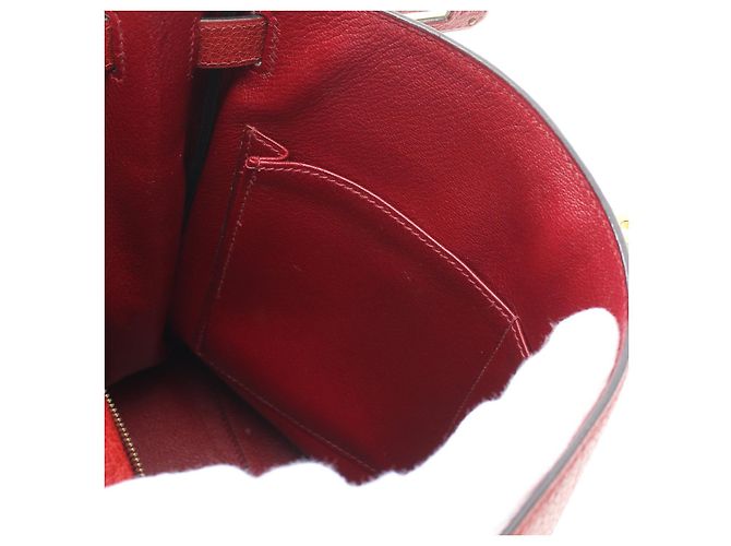 Hermès Mochila Hermes Kelly Ado GM Vermelha Vermelho - vista 9