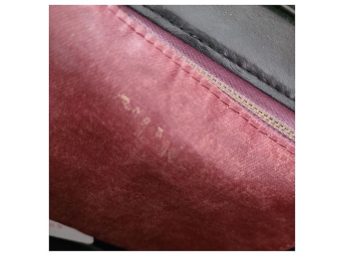 Wallet On Chain Borsa a mano Chanel in pelle nera Nero - vista 6