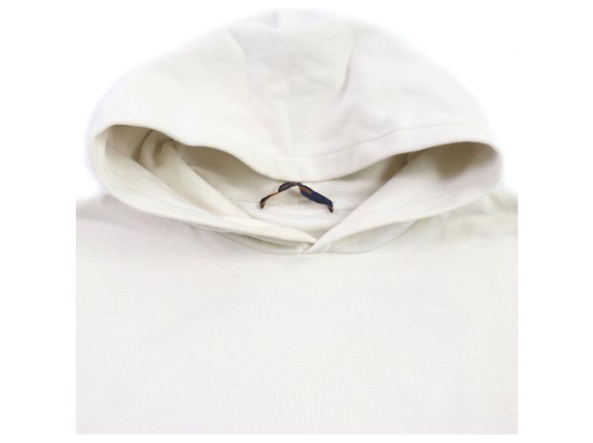 Sudadera de felpa de algodón Louis Vuitton marfil M Crudo - vista 2