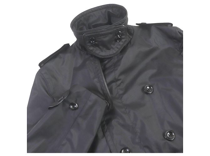 Tom Ford Lammleder-Trenchcoat schwarz - Ansicht 2