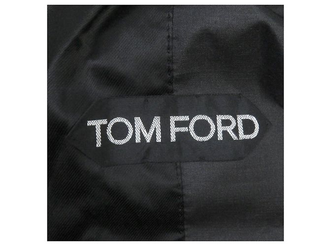 Tom Ford Lammleder-Trenchcoat schwarz - Ansicht 6
