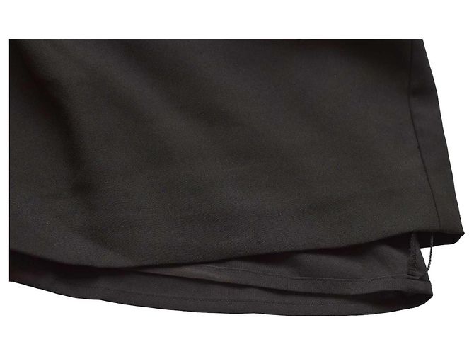 Ted Baker Schwarzes Mini-Kleid mit langen Ärmeln aus Polyester - Ansicht 6