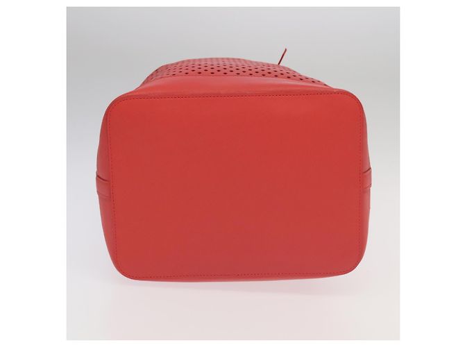 LOUIS VUITTON Borsa a Spalla in Pelle Perfo Noe Rossa M94074 LV Auth 90244 Rosso - vista 5