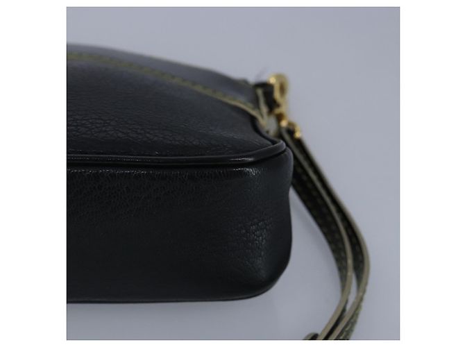 LOUIS VUITTON Suhari Lockit Clutch Bag Pelle Nera M95628 LV Auth 99122 Nero - vista 14