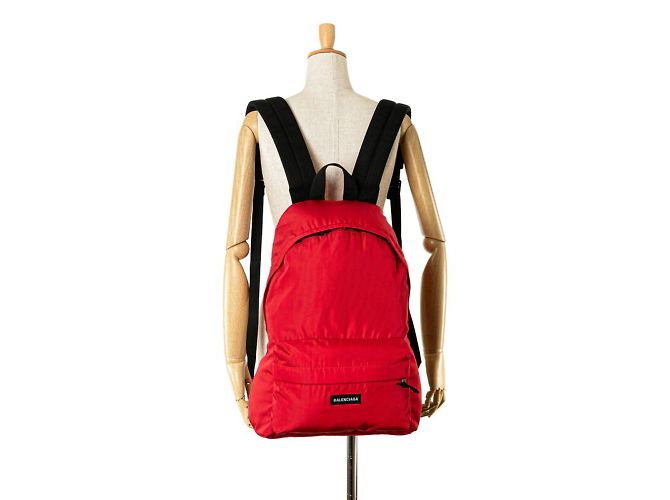 Zaino Explorer di Balenciaga Rosso - vista 7