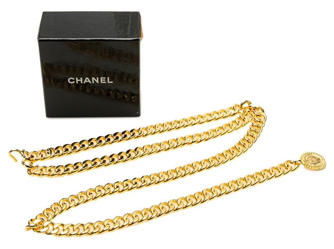 Chanel 31 Rue Cambon vergoldeter Kettengürtel Golden - Ansicht 5
