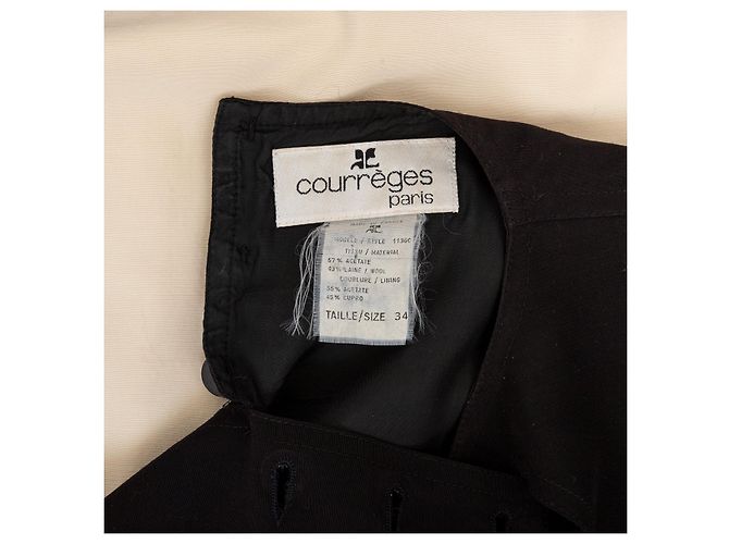 Courreges Vintage Kleid Courrèges Mehrfarben - Ansicht 10