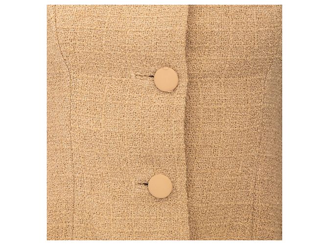 Blazer Vintage Balenciaga Beige - vista 9