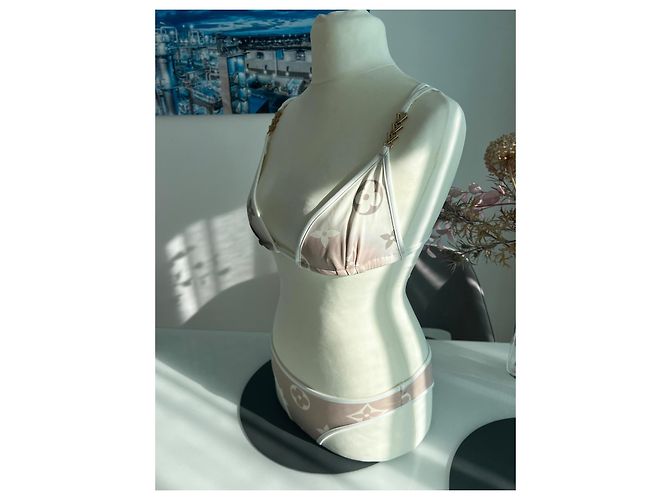 Bikini Louis Vuitton Beige - vista 3