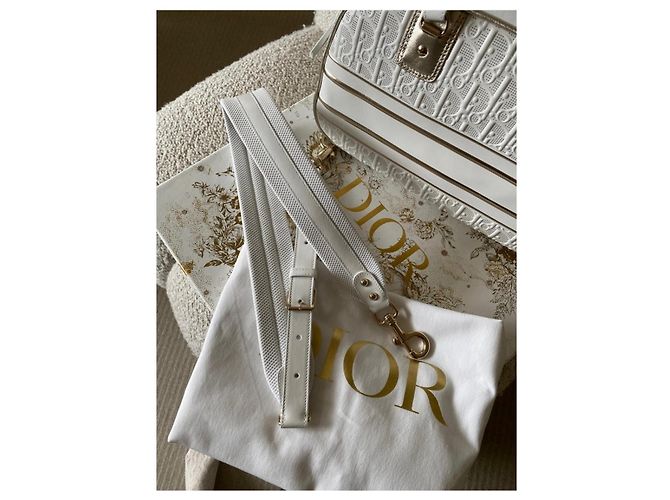 Christian Dior Borsa da bowling Dior Vibe Bianco - vista 6