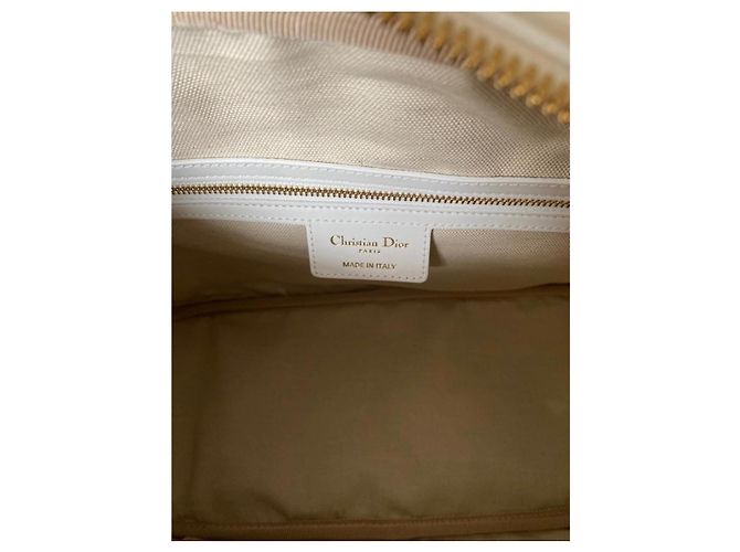 Christian Dior Borsa da bowling Dior Vibe Bianco - vista 7