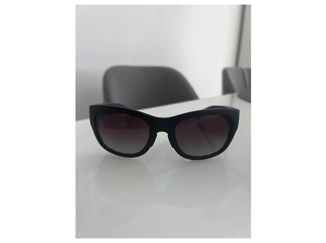 Cambon Chanel Gafas de sol 6049 Rojo oscuro Acetato Burdeos - vista 2