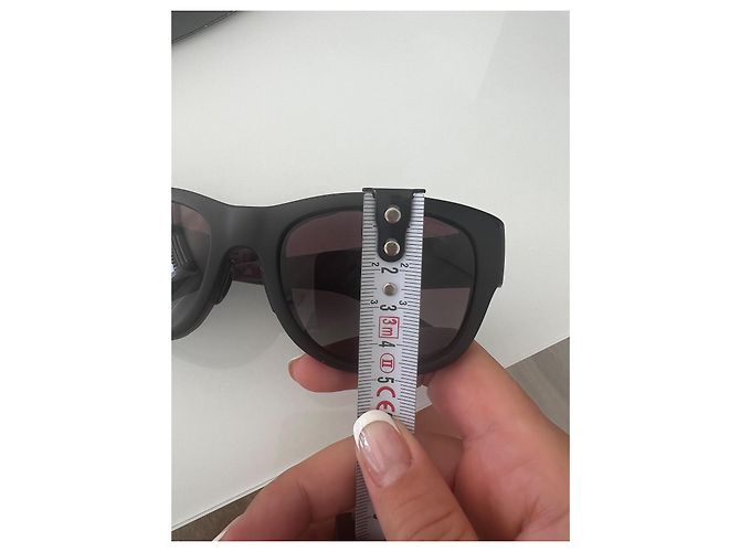 Cambon Chanel Gafas de sol 6049 Rojo oscuro Acetato Burdeos - vista 8