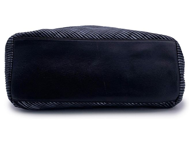 Hogan Sac à main en cuir texturé noir de Karl Lagerfeld - vue 4