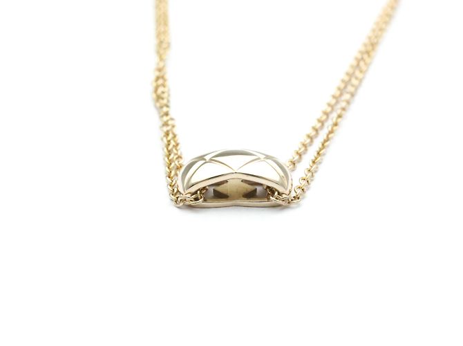 Collana Chanel Coco Crush in oro rosa D'oro - vista 3