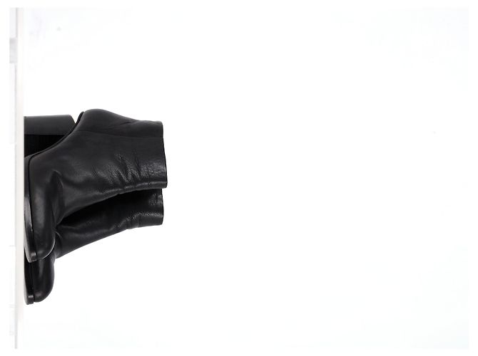 Stivaletti con taglio Gabi in pelle nera di Alexander Wang Nero - vista 10