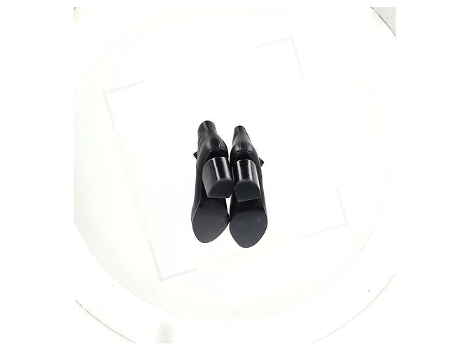 Stivaletti con taglio Gabi in pelle nera di Alexander Wang Nero - vista 12