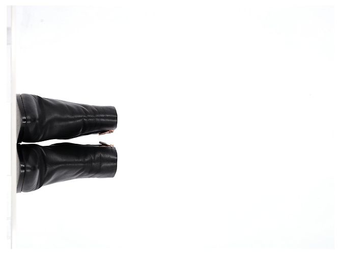 Stivaletti con taglio Gabi in pelle nera di Alexander Wang Nero - vista 8