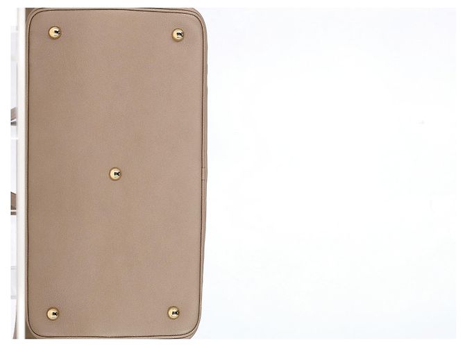 Borsa da viaggio in pelle Empreinte beige con monogramma in rilievo Louis Vuitton - vista 11