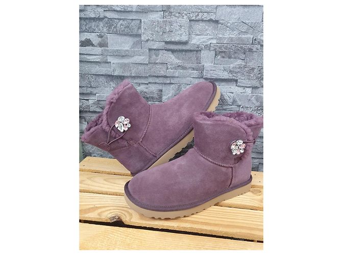 Ugg Bailey Button Gem Bling Dark purple - view 3