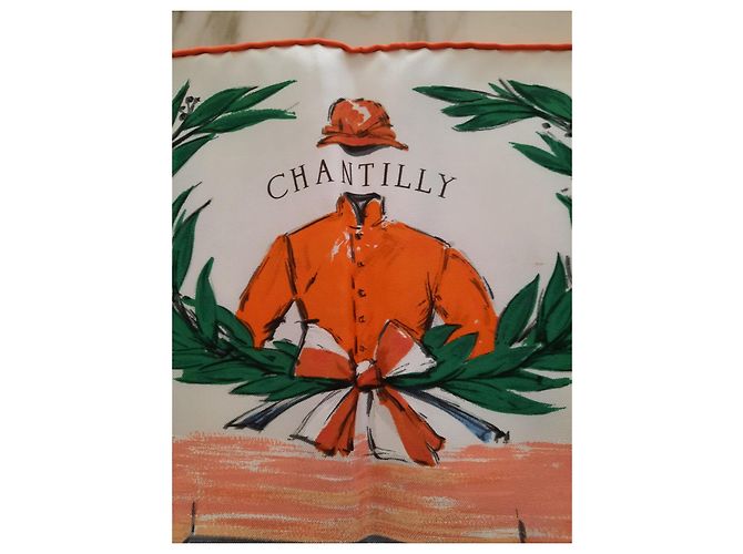 Bufanda Hermès titulada "Chantilly" Nueva, en su caja Multicolor - vista 6