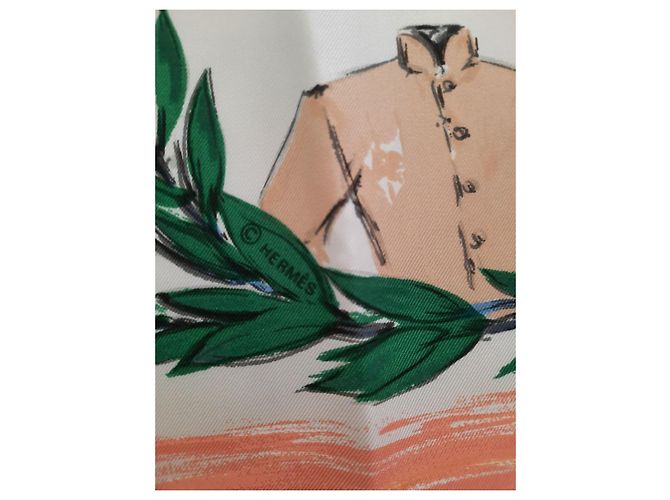 Bufanda Hermès titulada "Chantilly" Nueva, en su caja Multicolor - vista 7