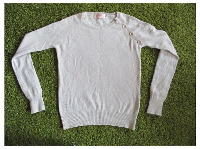 Zadig & Voltaire Suéter de cachemira Eggshell Blanco roto - vista 5