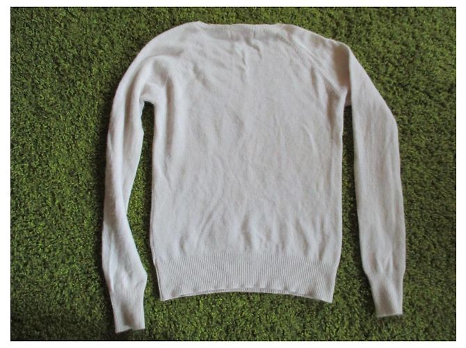Zadig & Voltaire Suéter de cachemira Eggshell Blanco roto - vista 6