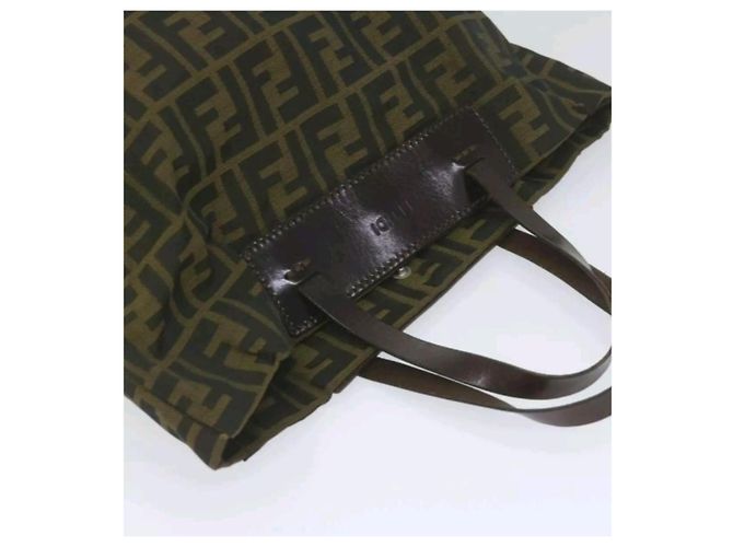 Fendi Tote Bag braun Canvas - Ansicht 3