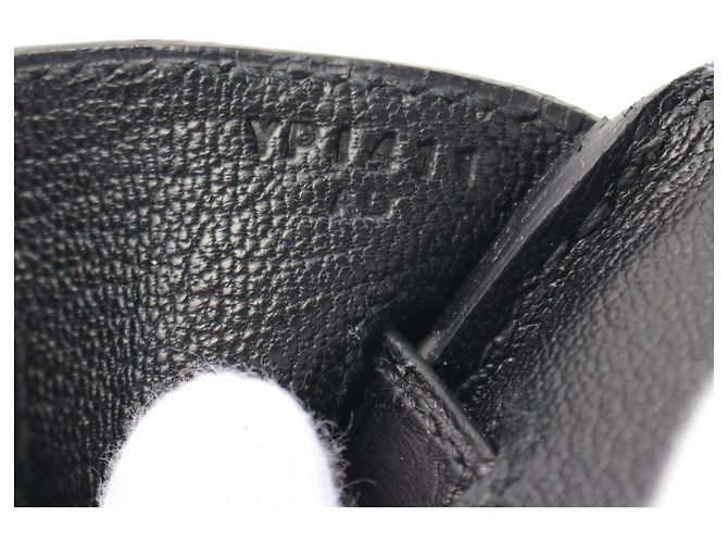 Hermès Sac à main Hermes Birkin 25 Touch Togo Alligator Noir - vue 5