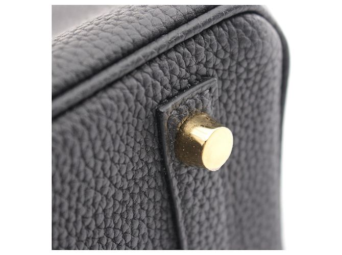 Hermès Sac à main Hermes Birkin 25 Touch Togo Alligator Noir - vue 6