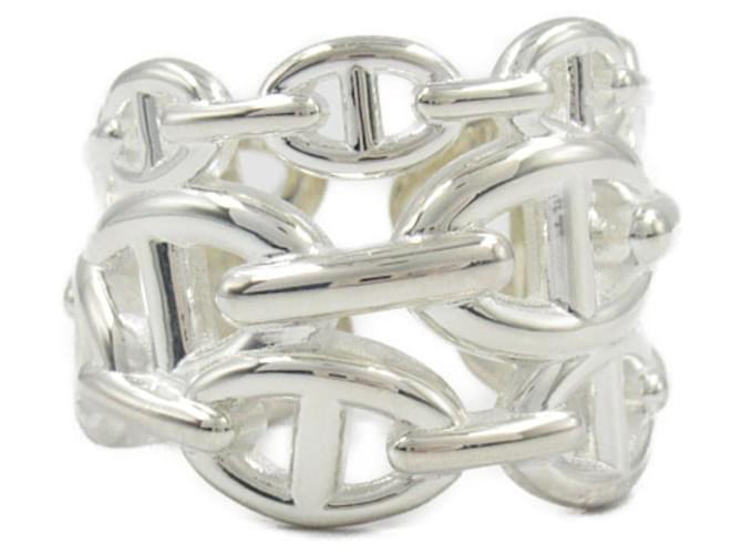 Ring Hermès Bague en argent 925 Hermes Argenté - vue 2