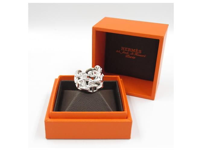 Ring Hermès Bague en argent 925 Hermes Argenté - vue 7
